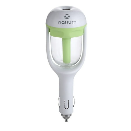 

Li HB Store Car Aroma Diffuser Humidifier Vehicle Mounted Aromatherapy Mini Humidifier USB Sprayer Gas Cleaner Small home appliances clearance Green