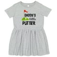 thumbnail image 3 of Inktastic Daddy Little Putter Mini Golf Girls Toddler Dress, 3 of 5