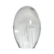 thumbnail image 1 of Figuras Adorno Decoración de Escritorio Fotografía Cristal Soporte Hecho a Mano Animal blanco, 1 of 7