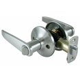 thumbnail image 1 of Ultra Dull Chrome Eternity Finish Lever Handle Bedroom & Bathroom Privacy Locks, 1 of 1