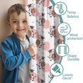 thumbnail image 3 of Blackout Kids Curtains,White Cow Strawberry Pattern Childrens Insulated Curtains Set Of 2,Bedroom Essentials,Toddler Room Decor 42x84in(106x213cm), 3 of 5