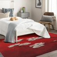 thumbnail image 4 of 3x5 Rug, Cherry Blossom Rug & Home Decor - Front Door Mat Indoor Entrance, Floral Rugs for Entryway, Washable Non Slip Soft Low Pile Small Area Rug, Burgundy Carpet & Room Decorations Y-&165, 4 of 7