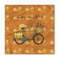 thumbnail image 1 of Saying Bandana, Bicycle with Flower Crates, Unisex Head and Neck Tie, by Ambesonne, 1 of 2