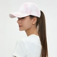 thumbnail image 5 of Family Matching Ponytail Baseball Hats Mother Daughter Baseball Cap Ponytail Bun Back Bundle, 5 of 7