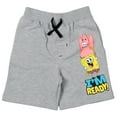 thumbnail image 3 of SpongeBob SquarePants Patrick SpongeBob SquarePants Big Boys French Terry 2 Pack Shorts Toddler to Big Kid, 3 of 5