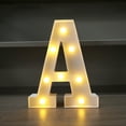 thumbnail image 3 of WYBXZ Letters Lights, Large Light Up Numbers, Battery Powered Decorative LED Letter Lights, for Wedding Birthday Party, Holiday Lamp or Home Bar Decoration, 3 of 6