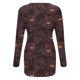 thumbnail image 5 of Camisas Para Mujer Casual Manga Larga Cuello Redondo Bolsillo Blusa Suelta Festival Impreso Tops Odeerbi ODB126999, 5 of 5