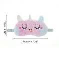 thumbnail image 4 of Unique Bargains 1 Pc Cartoon Eyes Sleep Mask Soft Eye Shade Cover for Rest for Travel for Nap Blue Pink, 4 of 6