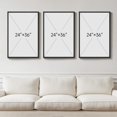 thumbnail image 3 of Neutral Singg Wall Art for Living Room, 3 Piece Modern Canvas Prints Paintings Artwork for Walls-Tan Beige Brown Minimalist Pictures for Living Room Hallway Bedroom Wall Decor, 3 of 6