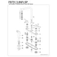 thumbnail image 3 of Kingston FB755NFLSP NuWave French Two-Handle 4-Hole 8" Centerset Kitchen Faucet with Side Sprayer in Oil Rubbed Bronze, 3 of 4