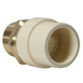 thumbnail image 2 of 5 Pcs XFITTING 3/4" CPVC X 3/4" MNPT Transition Coupling, 3-2-3=5XX, 2 of 7