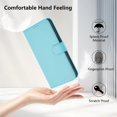 thumbnail image 5 of Funda de PU con tacto de piel para Samsung Galaxy A55 5G, azul cielo, 5 of 5