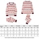 thumbnail image 2 of Disfraz Premium Conjunto de pijamas para padres e hijos con estampado de rayas navideñas (mujer blanca-XL) Kuymtek Blanco T XL para Unisex, 2 of 8