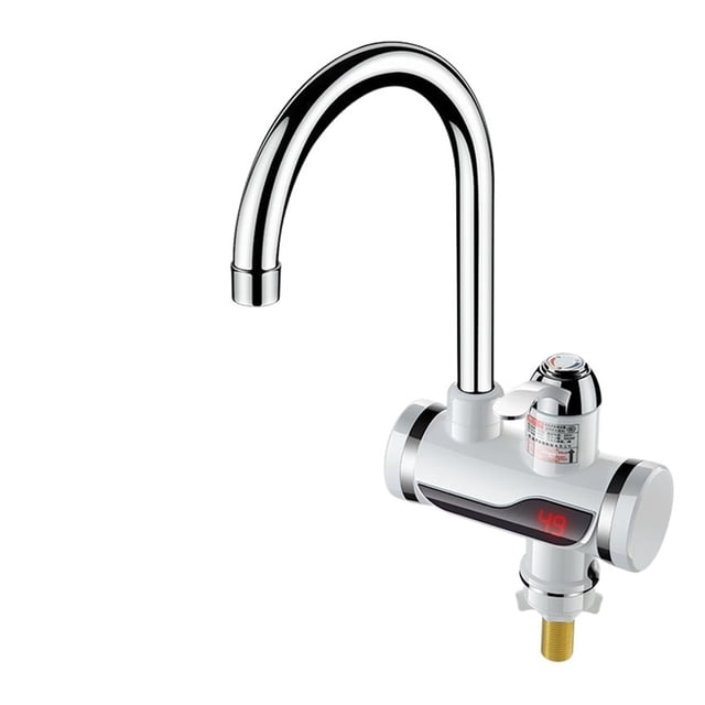 Electric Instant Hot Water Faucet Water Heater,Fast Heating With LED Temperature Display,Tankless Tap For Kitchen Shower ,Built To Last