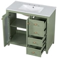 thumbnail image 3 of MAYEERTY 36" Bathroom Vanity - Two Soft-Close Doors, Gentle-Close Design for Bathroom Convenience, 3 of 20