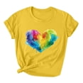 thumbnail image 2 of Pohista Women's Summer Tops for Work Women Shirts Graphic Tees Womens Summer Blouses with Sleeves Short Sleeve Workout Tops for Women Loose my items ordered, 2 of 3