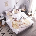 thumbnail image 3 of Children's Bedding Set cm Anime Duvet Cover Cartoon Girl Bedding Set Microfiber Bedding Set + 2 Pillowcases, 3 of 5