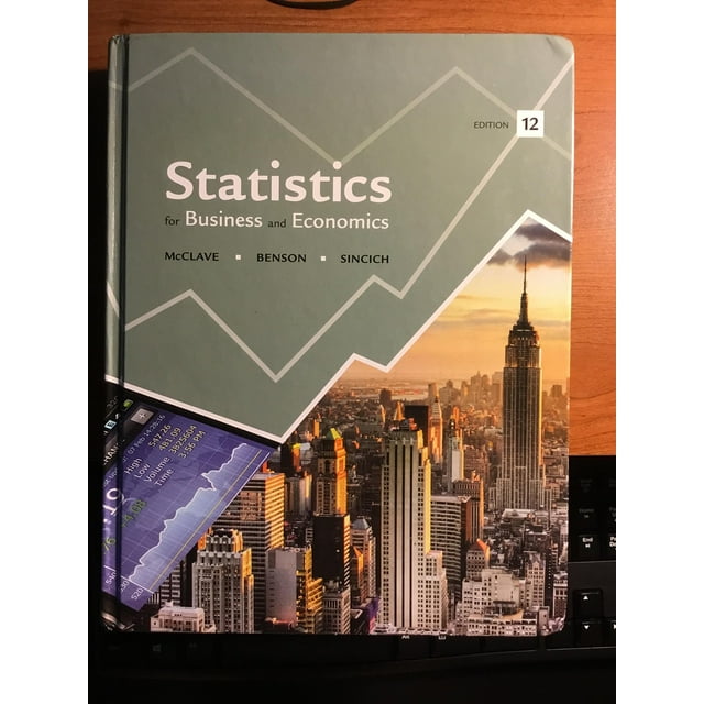 Statistics for Business and Economics (12th Edition)