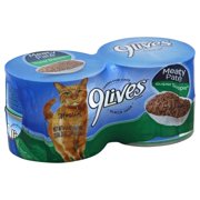 (6 Pack) 9Lives Meaty Pate Super Supper Wet Cat Food, 5.5 oz. Cans, Case of 4