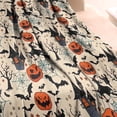 thumbnail image 3 of Classic Halloween Pattern Blanket,Comfortable Soft Lamb Wool Throw Blanket,All Season,Warm Lightweight Blankets for Sofa Bed Couch Living Room Chair,40"x50", 3 of 4