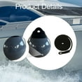 thumbnail image 6 of TTETTZ Boat Buoy Ball Multipurpose Round Anchor Buoy for Docking Marking Small Boat Black Rope, 6 of 9
