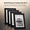 Black-5x7, variant on Black 11x14 Solid Wood Picture Frame, Table Top or Wall Mount Display