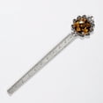 thumbnail image 5 of Thanksgiving acorns Silver Lace-Edged Bookmark - Reading Accessory for Book Lovers, 5 of 5