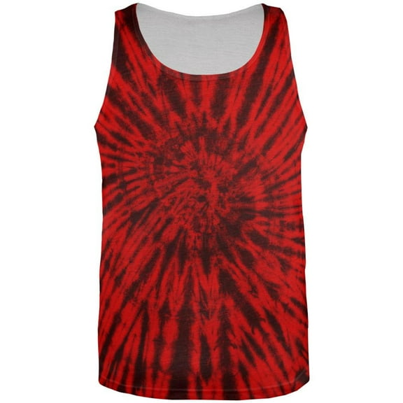 Metal Head Tie Dye All Over Adult Tank Top - X-Large