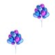 thumbnail image 4 of Billuyoard 50 unids/set de globos de látex gruesos, juguetes inflables DIY para niños, suministros de regalo, decoración de fiesta de púrpura oscuro + azul oscuro 2Conjunto, 4 of 6