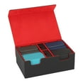 thumbnail image 4 of Boîte de Rangement pour Cartes à Double Manche Conçue pour le Gamer Contient 400+ Utilisations Multiples 265x182x98mm Multifonctionnel Professionnel Rouge, 4 of 7