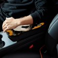 thumbnail image 6 of Panda Soft and Comfortable Furry Printed Car Armrest Cover Mat Pad 12.5x8.2 Inch, 6 of 6