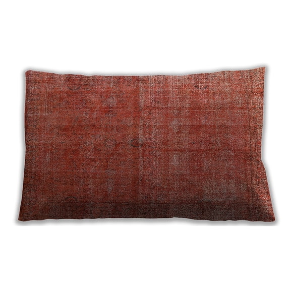 Ahgly Company Indoor Rectangular Mid-Century Modern Lumbar Throw Pillow, 13 inch by 19 inch