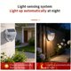 thumbnail image 5 of CaiYueKe Solar Lights Outdoor Magnetic Garden Lights Auto On/Off Waterproof Solar Powered Wall Lights with Light Sensor for Patio Yard Fence Pathway Landscape Decoration Warm White LED, 5 of 8