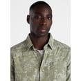thumbnail image 4 of George Men's and Big Men's Modern Fit Poplin Button Up Shirt with Short Sleeves, Sizes XS-3XL, 4 of 5