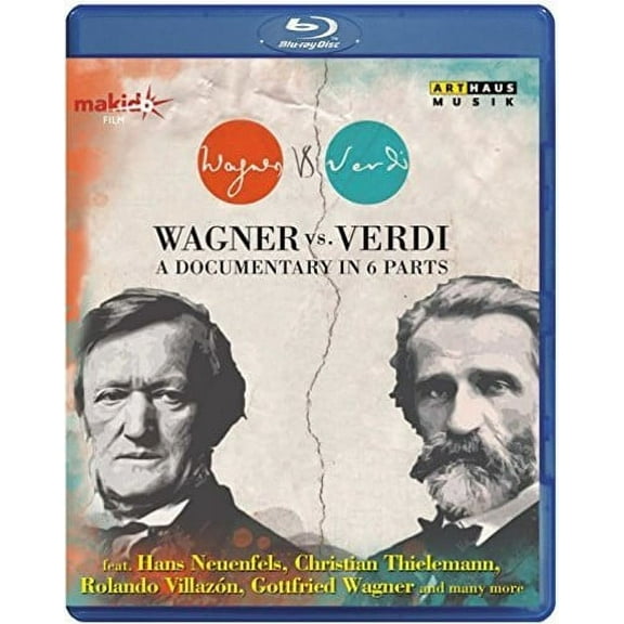 Wagner Vs. Verdi-A Documentary in 6 Parts (Blu-ray), Arthaus Musik, Music & Performance