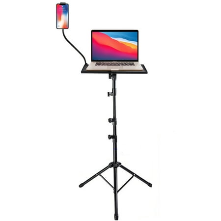 Atril Notebook Trípode Ajustable Y Soporte Celular