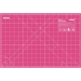 thumbnail image 2 of OLFA Splash Gridded Cutting Mat 12"X18"-Fairy Floss Pink, 2 of 4