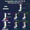 thumbnail image 2 of PS5/Slim/Pro Cooling Station for PlayStation 5 Console,PS5 Cooler Fan with Dual PS5 Controller Charger Incl. 3 Level Fans,Headset,USB Hubs,PS5/Slim Stand for PlayStation 5 Accessories, 2 of 9