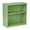 Green, variant on Pemberly Row Contemporary 2 Shelf Metal Purple Finish Bookcase