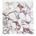 thumbnail image 3 of Ambesonne Marble Print Shower Curtain, Marble Grunge Stone, 69"Wx70"L, Beige Brown, 3 of 5
