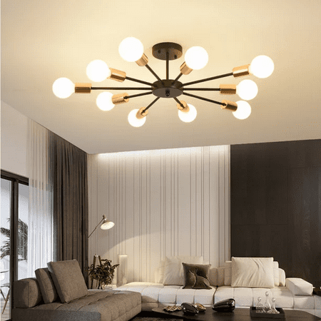 

Vintage Light Fixtures Modern Lighting Home Decor Tube Chandelier Rustic Bar Lamps