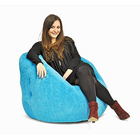 Mainstays Ms Fur Bean Bag Teal Rabbit Mainstays Ms Fur Bean Bag Teal Rabbit