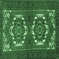 thumbnail image 1 of Ahgly Company Indoor Square Persian Emerald Green Traditional Area Rugs, 7' Square, 1 of 4
