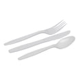thumbnail image 3 of Dixie CM168 Tray with Plastic Forks/Knives/Spoons Combo Pack - White (1008/Carton), 3 of 6