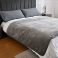 thumbnail image 4 of Manta impermeable Yaning para cama, sofá, 130 x 150 cm, color gris, 4 of 7