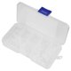 thumbnail image 1 of 500pcs M2-M6 Nylon Flat Washer Gasket Plain Washers Assortment Kit with Box (White), 1 of 3