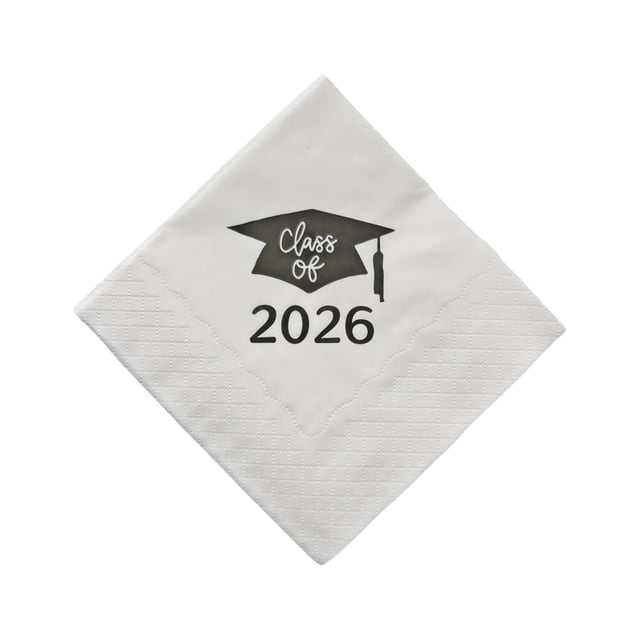 SIfdSeng My Items Graduation Season Design Dinner Napkins for Party Commemorative Celebrations Setting