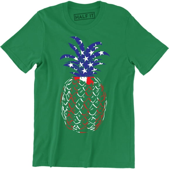 USA Pineapple Fourth Of July | 4th of July for Men Southern Attitude Tee Shirt