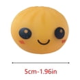 thumbnail image 3 of Pelota antiestrés con forma de bollo al vapor, suave y apretable: un adorable juguete sensorial para aliviar la ansiedad, masa descompresora de crecimiento lento para niños y adultos., 3 of 6