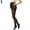 Black, variant on Pregnant Women's Plus Size Silky Stockings Pantyhose Stretchy Tights One Size